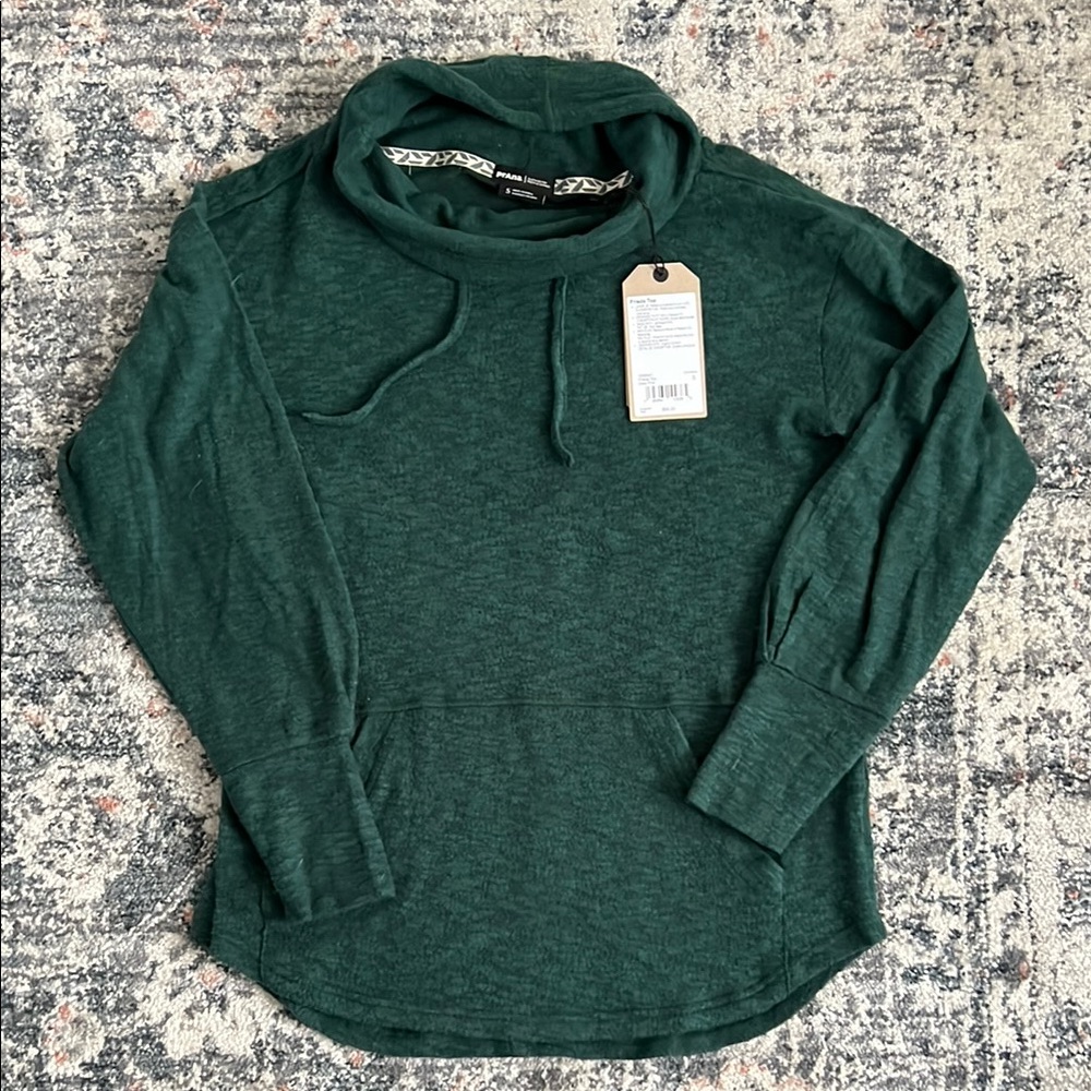 Prana Frieda Top in Deep Pine